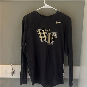 Wake Forest Nike Nike Dark Gray Long Sleeve T-Shirt